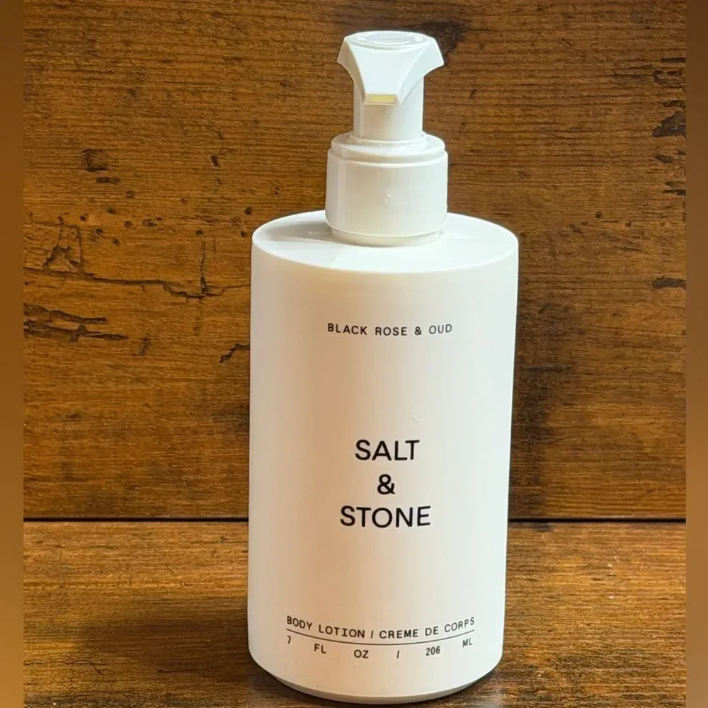 Salt & Stone Black Rose & Oud Body Lotion 7oz NEW in Box
